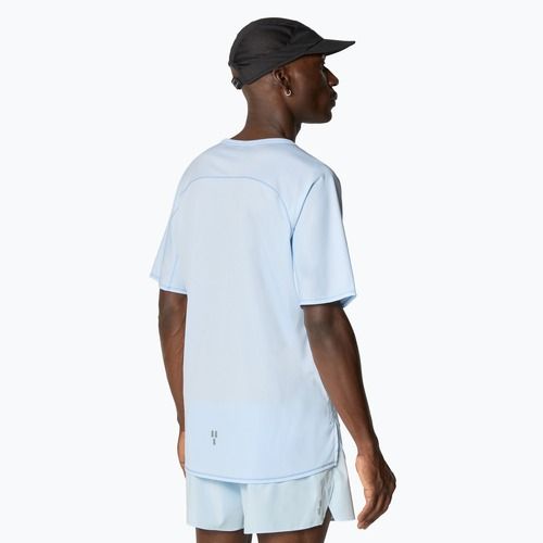 Vyriški bėgimo marškinėliai The North Face Summer LT UPF barely blue/steel blue