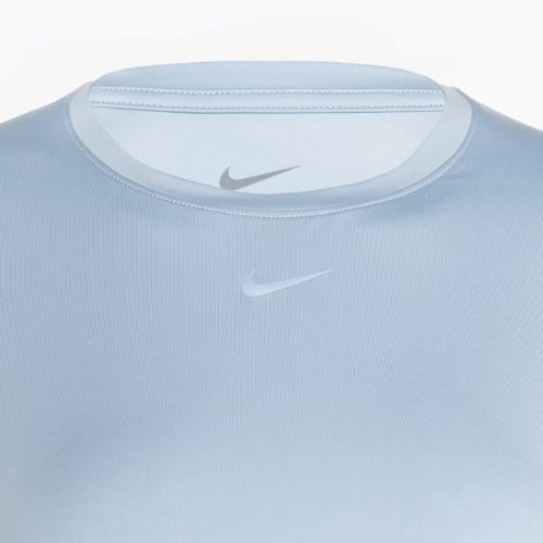 Moteriški treniruočių marškinėliai Nike One Classic Dri-Fit light armory blue/black