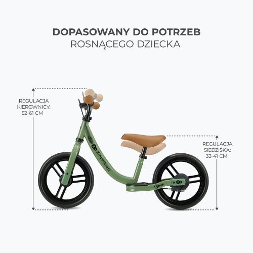 Kinderkraft krosinis dviratis Space green