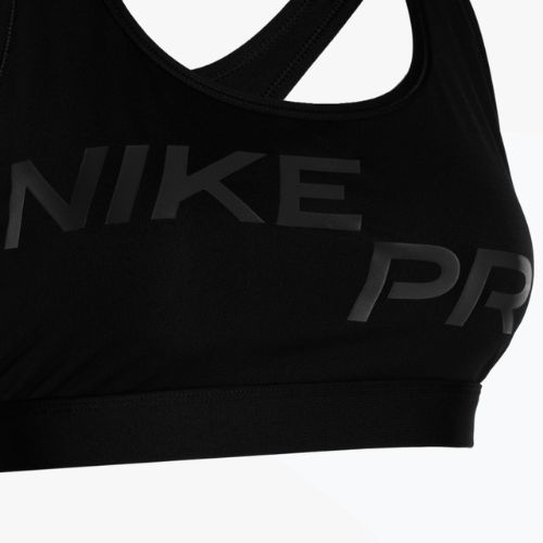 Liemenėlė Nike Pro Swoosh Light Support black/white