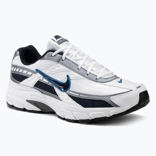 Vyriški bėgimo bateliai Nike Initiator white/metallic cool grey/obsidian