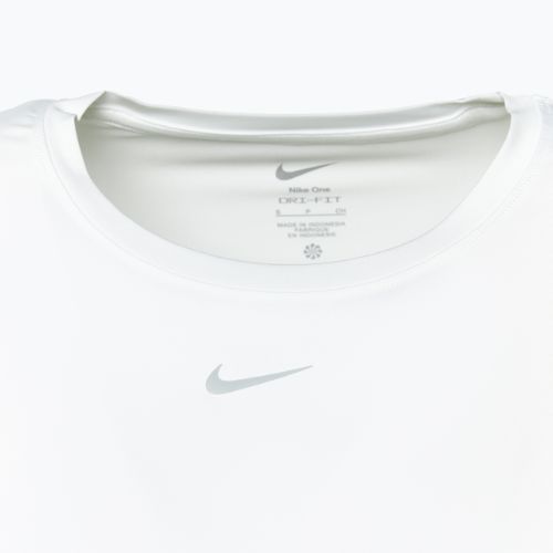 Moteriški marškinėliai Nike One Classic Dri-Fit white/black