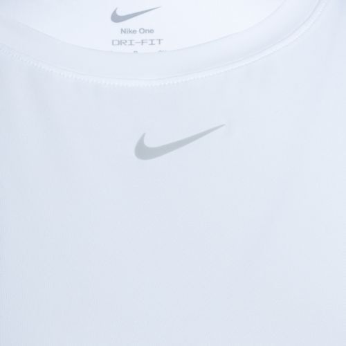 Moteriškas treniruočių tank topas Nike One Classic Dri-Fit white/black
