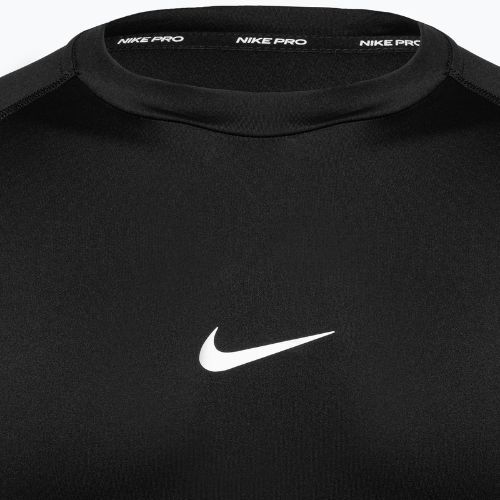 Vyriški treniruočių marškinėliai ilgomis rankovėmis Nike Pro Dri-Fit Tight Fitness black/white