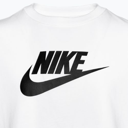 Vaikiški marškinėliai Nike Sportswear Futura white/black