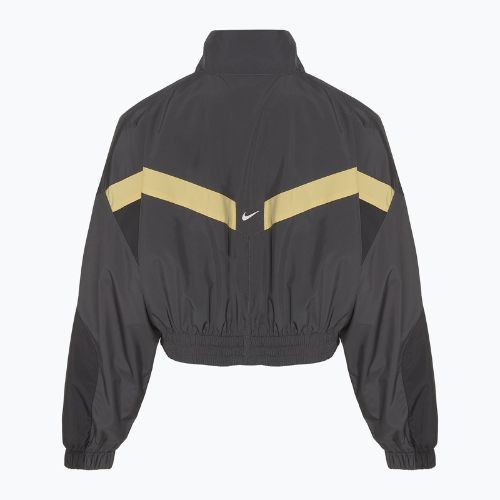 Moteriška striukė Nike Sportswear Woven dark smoke grey/black
