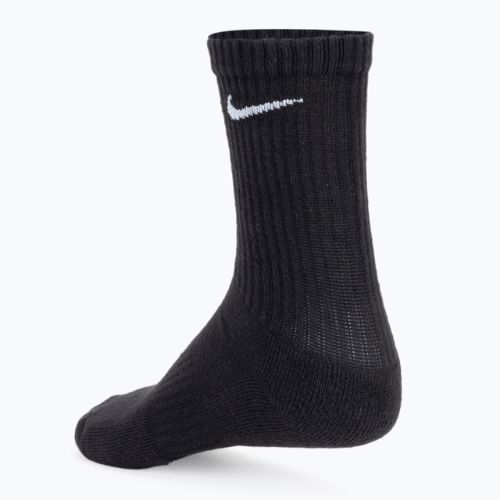 Kojinės Nike Everyday Cushioned Crew 3 poros black/white