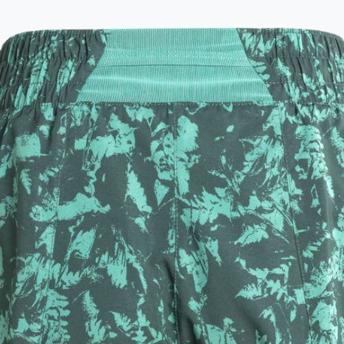 Moteriški šortai Nike One Dri-Fit High-Waisted 3" Brief-Lined vintage green / bicoastal / black