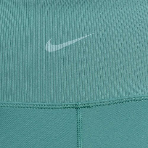 Moteriški šortai Nike One Rib High-Waisted 5" Biker bicoastal/white