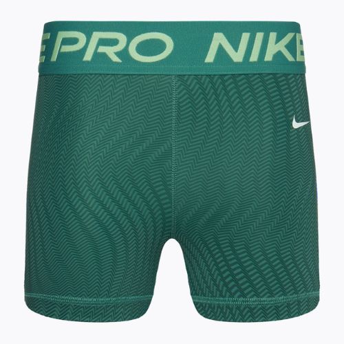 Moteriški treniruočių šortai Nike Pro Dri-Fit Mid-Rise 3" Printed bicoastal/white
