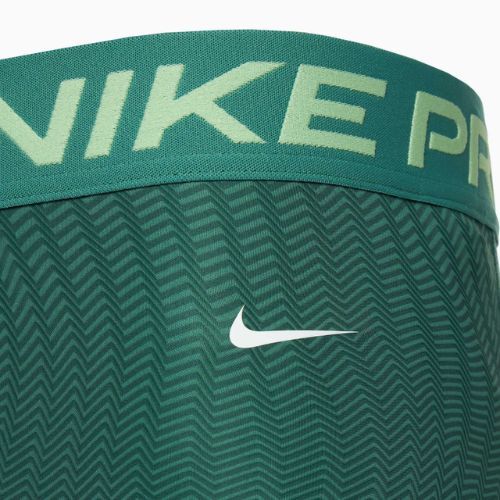 Moteriški treniruočių šortai Nike Pro Dri-Fit Mid-Rise 3" Printed bicoastal/white