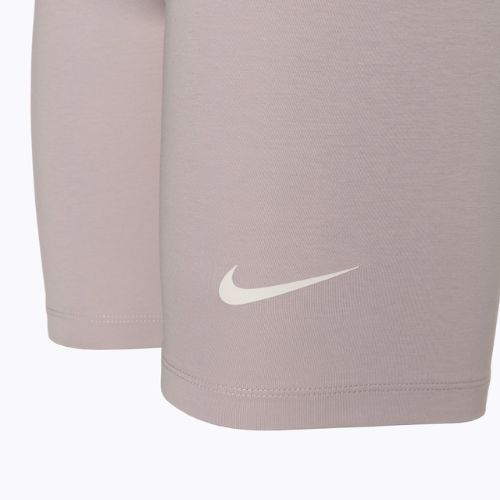 Moteriški šortai Nike Sportswear Classic High-Waisted 8" Biker platinum violet/sail