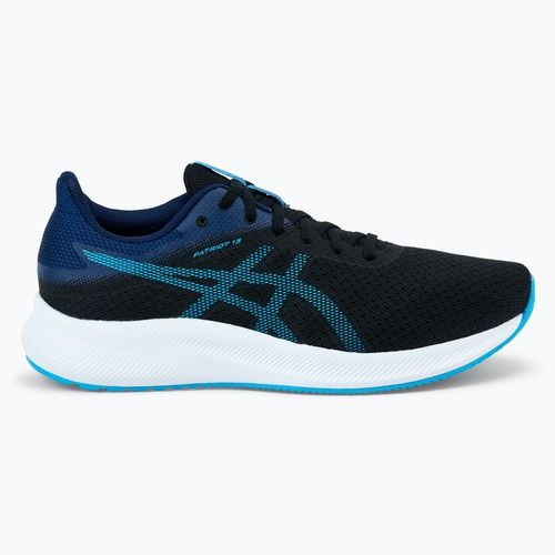 Vyriški bėgimo batai ASICS Patriot 13 black/digital aqua