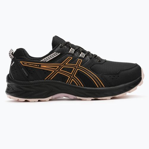 Moteriški bėgimo bateliai ASICS Gel-Venture 9 Waterproof black/stadium orange