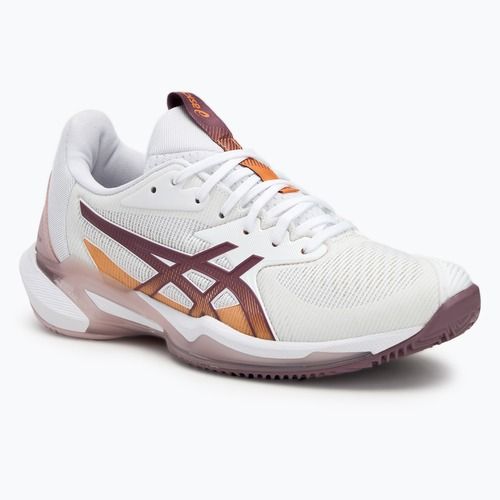 Moteriški teniso batai ASICS Solution Speed FF 3 Clay white/dusty mauve