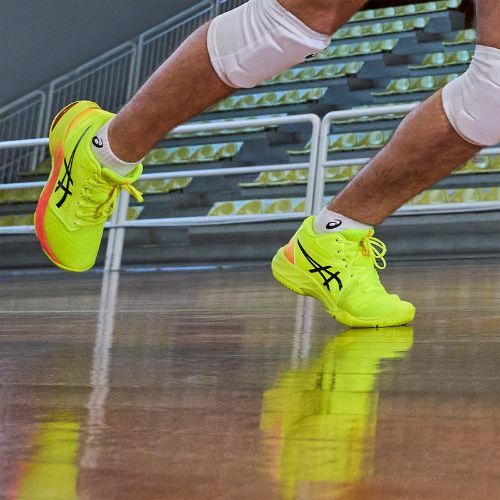 Vyriški batai ASICS Netburner Ballistic FF 3 Paris safety yellow/black