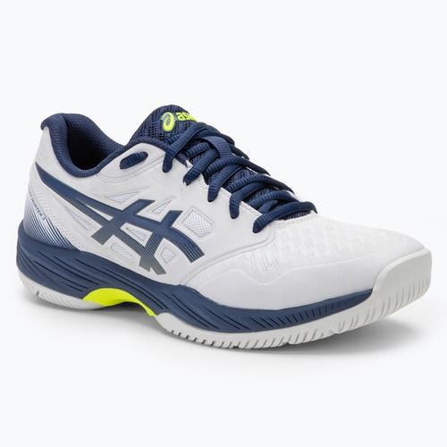 Vyriški skvošo batai ASICS Gel-Court Hunter 3 white/blue expanse