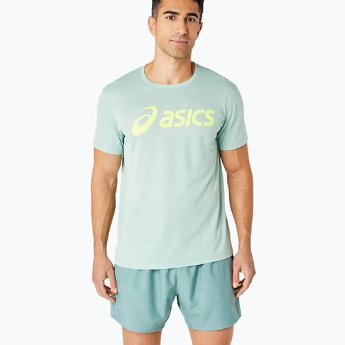 Vyriški bėgimo marškinėliai ASICS Core Top light celadon/safety yellow