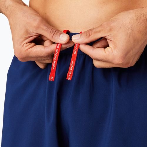 Vyriški bėgimo šortai ASICS Road 2-N-1 5IN blue expense / birch