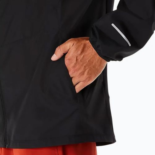 Vyriška bėgimo striukė ASICS Icon performance black / stadium orange