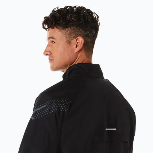 Vyriška bėgimo striukė ASICS Icon performance black / stadium orange