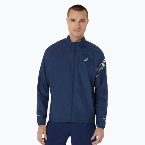 Vyriška bėgimo striukė ASICS Icon blue expanse / birch