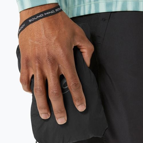 Vyriška bėgimo striukė ASICS Road Packable performance black