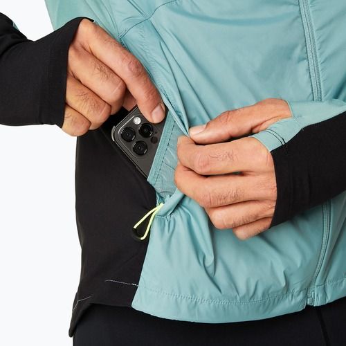 Vyriška bėgimo striukė ASICS Road Winter celadon