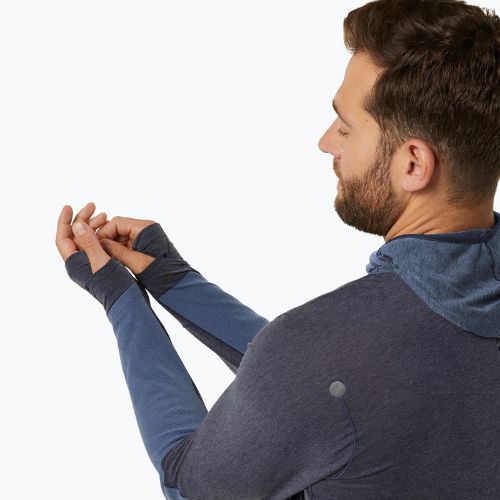 Vyriškas bėgimo džemperis ASICS Metarun Winter LS Hoodie midnight