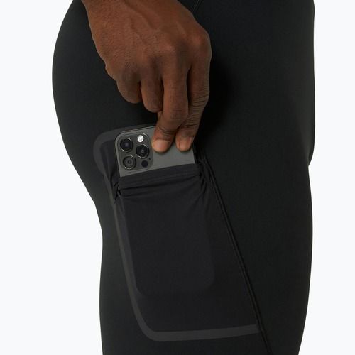 Vyriškos bėgimo tamprės ASICS Road Winter performance black