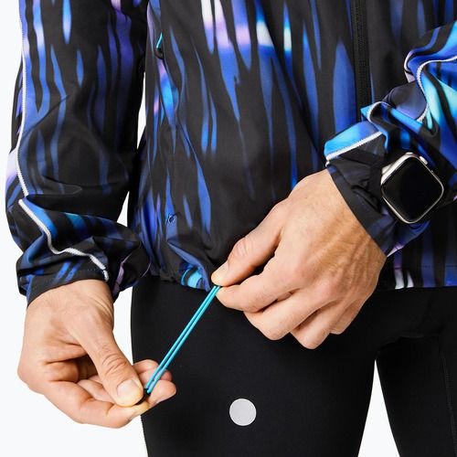 Vyriška bėgimo striukė ASICS Road Lite-Show Packable blue expanse