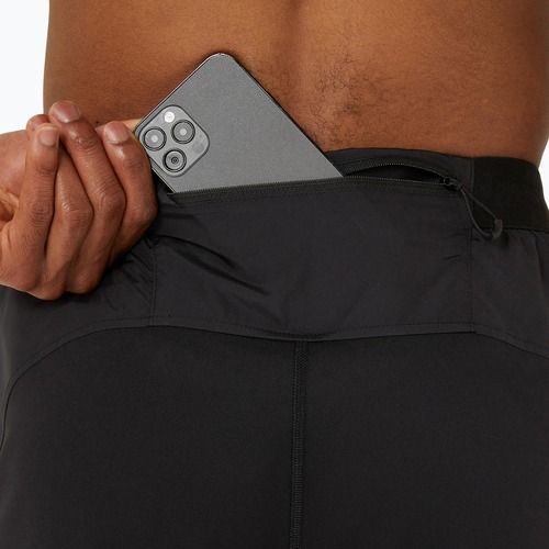 Vyriškos bėgimo kelnės ASICS Road performance black