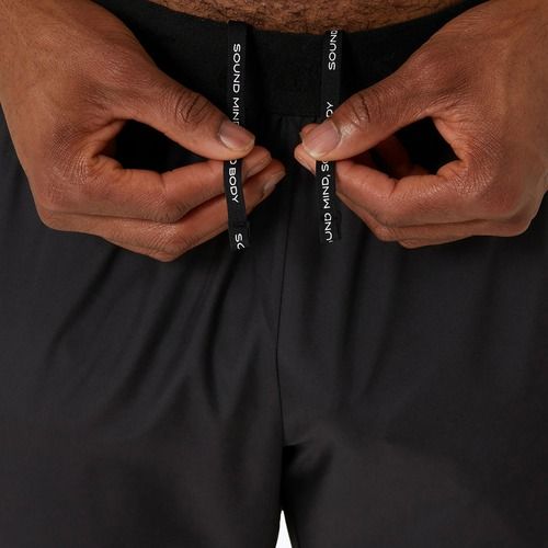 Vyriškos bėgimo kelnės ASICS Road performance black