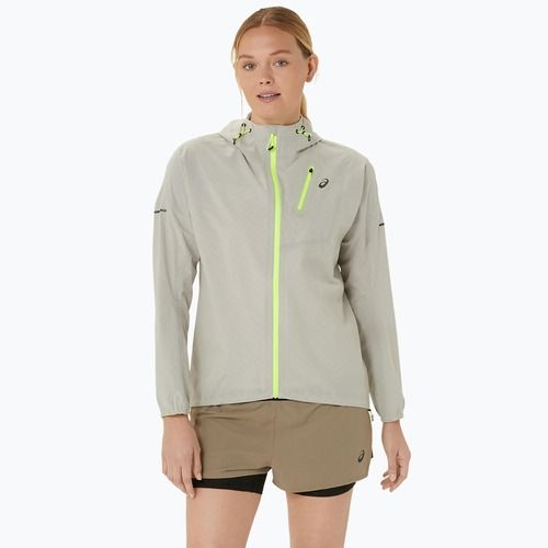 Vyriška bėgimo striukė ASICS Fujitrail Waterproof oatmeal