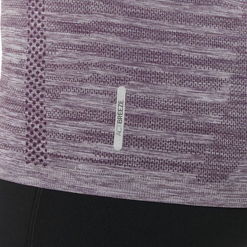 Moteriški bėgimo marškinėliai ilgomis rankovėmis ASICS Seamless watershed rose/dusty mauve