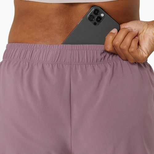 Moteriški bėgimo šortai ASICS Icon 4IN dusty mauve