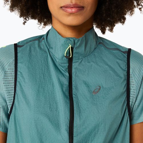 Moteriška bėgimo liemenė ASICS Metarun Packable Gilet celadon