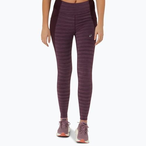 Moteriškos bėgimo tamprės ASICS Nagino Run dark aubergine heather