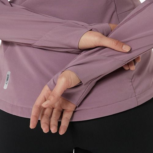 Moteriška bėgimo striukė ASICS Road Winter dusty mauve