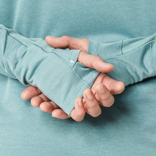 Moteriškas bėgimo džemperis ASICS Metarun Winter LS Hoodie celadon