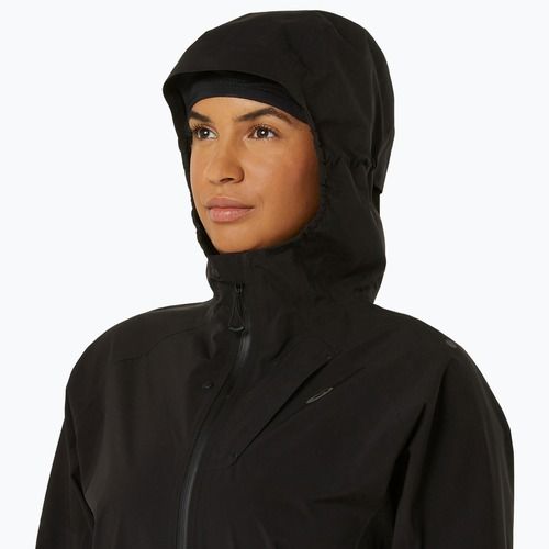 Moteriška bėgimo striukė ASICS Metarun Waterproof performance black