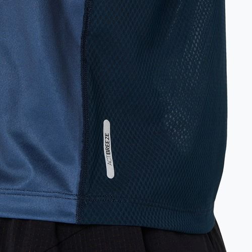 Moteriškas bėgimo tank topas ASICS Light Graphic Tank french blue/safety yellow