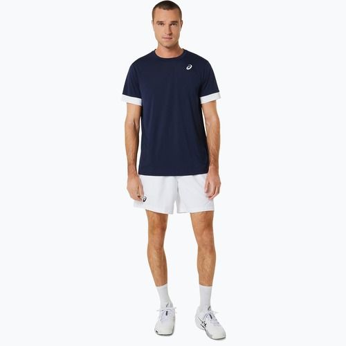 Vyriški teniso marškinėliai ASICS Court SS Top midnight/brilliant white