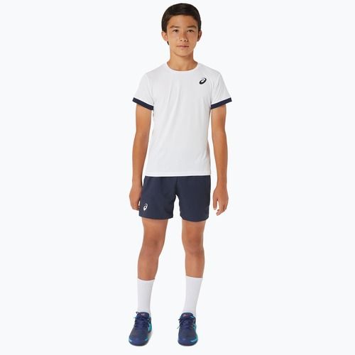 Vaikiški marškinėliai ASICS Tennis Top brilliant white/midnight