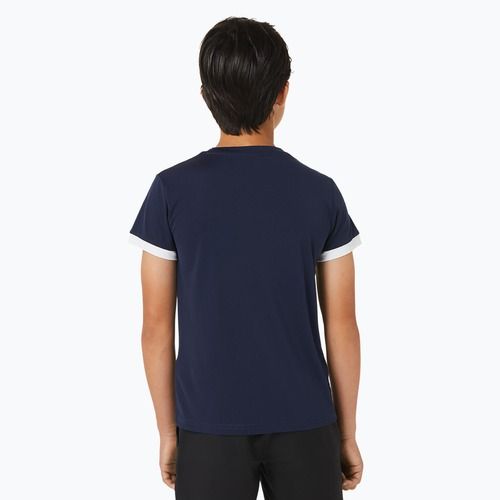 Vaikiški marškinėliai ASICS Tennis Top midnight/brilliant white
