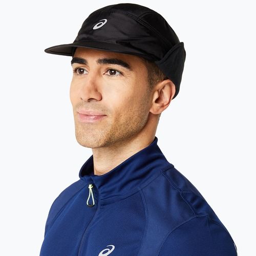Vyriška kepuraitė su snapeliu ASICS Winterized performance black