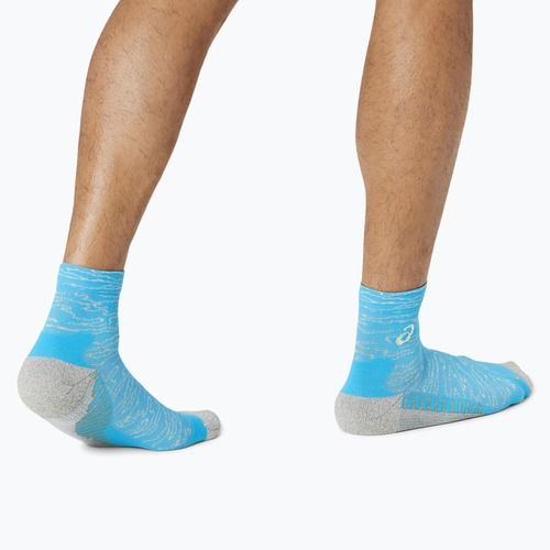 Bėgimo kojinės ASICS Performance Run Quarter digital aqua