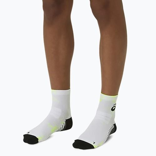 Bėgimo kojinės ASICS Performance Run Quarter safety yellow