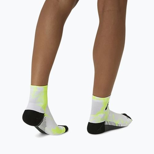 Bėgimo kojinės ASICS Performance Run Quarter safety yellow