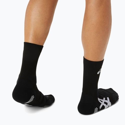 Kojinės ASICS Court+ Tennis Crew performance black